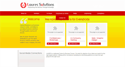 Desktop Screenshot of lauressolutions.com